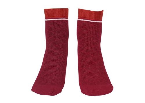 Diti Women's Ankle Length Multicolor Cotton Socks-Pack of 3