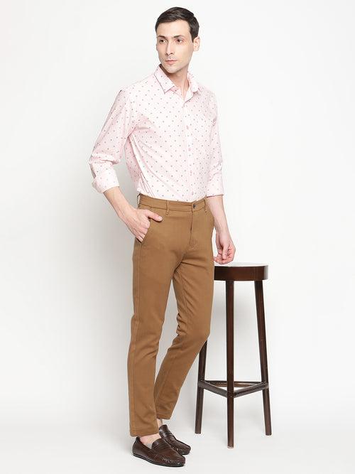 Copperline Men Rose Printed Formal Shirt