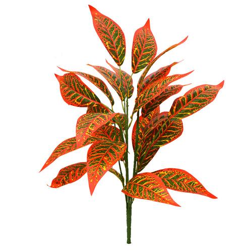 Artificial 26 Leaves Plant without pot (Height 65 cm / 2 feet ) for indoor Greenery