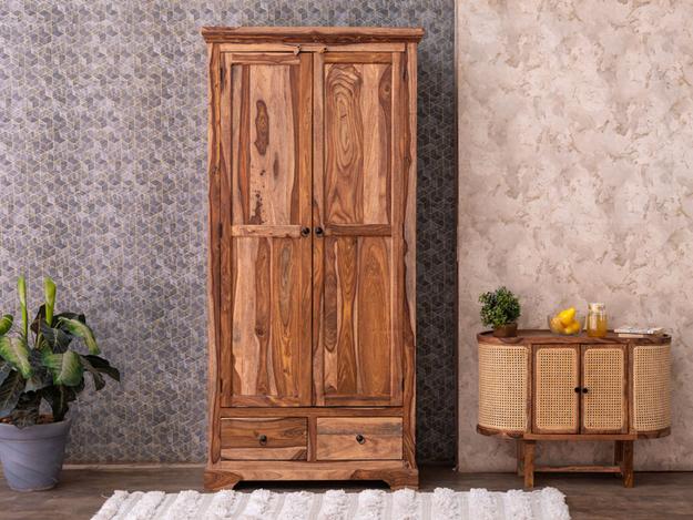 Duraster Hawkin Sheesham Wood Wardrobe #3