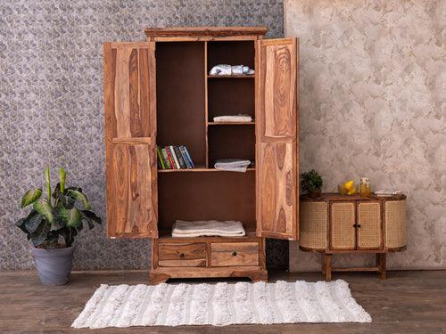 Duraster Hawkin Sheesham Wood Wardrobe #3