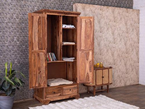 Duraster Hawkin Sheesham Wood Wardrobe #3