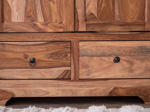 Duraster Hawkin Sheesham Wood Wardrobe #3