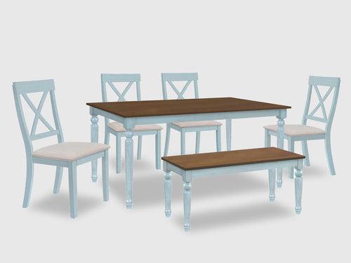 Duraster Florida Modern Dining Table Set 6 Seater #12