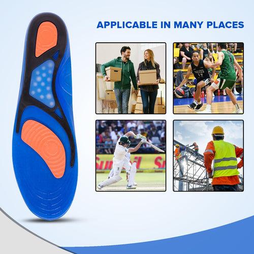 Dr Foot Orthotics for Knee Pain Insoles| Heel Support, Stabilization and Foot Position Correction| Reduce Discomfort and Improve Support for Aching Knees | For Men & Women - 1 Pair - (Small Size)