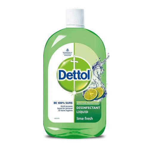 Dettol Liquid Disinfectant Cleaner for Home, Lime Fresh, 500ML