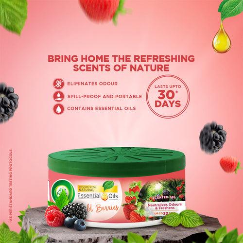 Airwick Air Freshener Gel can, Mixed Berries, 70gm