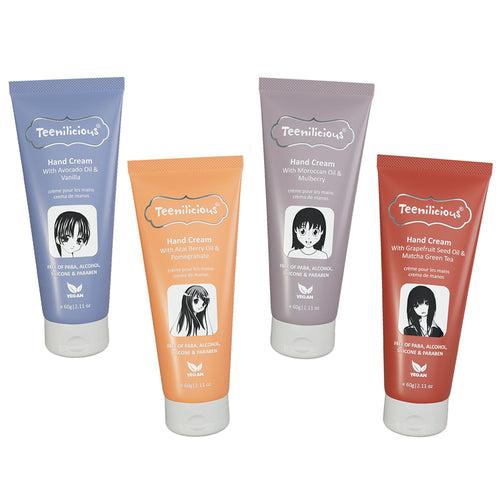 Teenilicious Hand Care Kit 240g - Hand Care Creams For Dry Hands, Hand & Cuticles Care