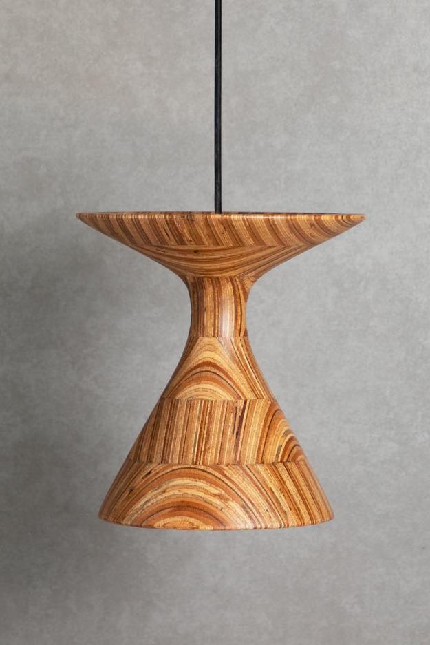 Hourglass Pendant Lamp Short