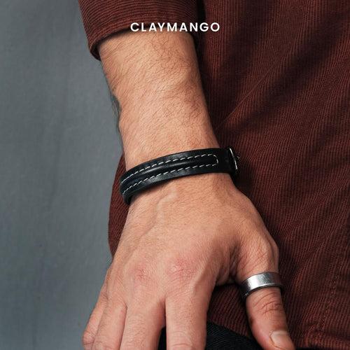 Mecate Single Fold - Leather Wristband