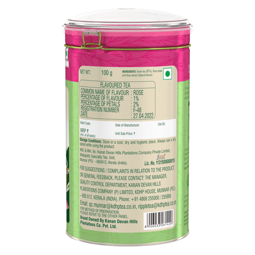 Classic Green Tea With Natural Rose Petals and Extracts - 100 g