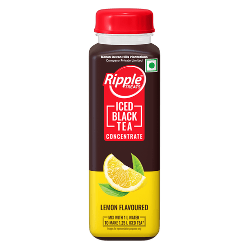 Ripple Treats - Iced Black Tea concentrate lemon Flavoured -  250 ml