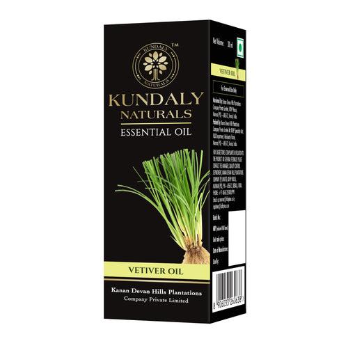 Kundaly Naturals Vetiver Oil - 30 ml