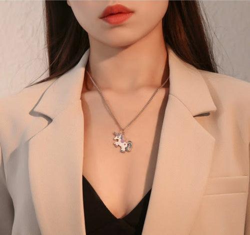 Lost Unicorn Glossy Choker Necklace