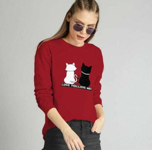 Love You-Love Me Stylish Veronica Full-Sleeves Sweatshirts