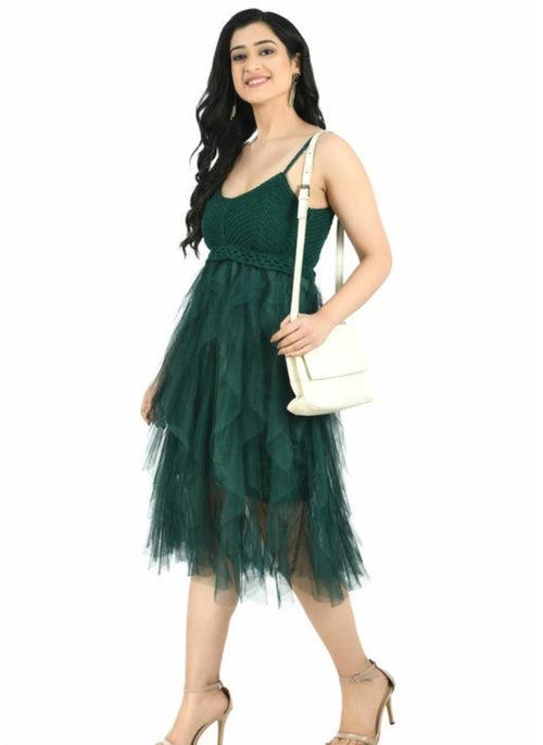 Kiara Crown Sexy-Lace Sleeveless Dress