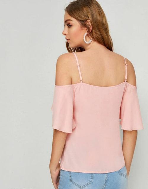 Stylish Cynthia Butterfly Sleeves Boho Top