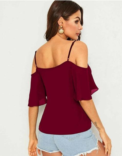 Stylish Cynthia Butterfly Sleeves Boho Top