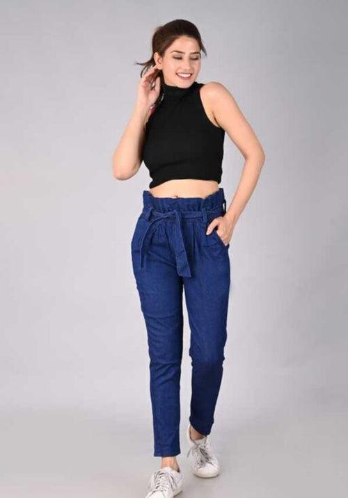 Stylish Women Denim Joggers/Jeans