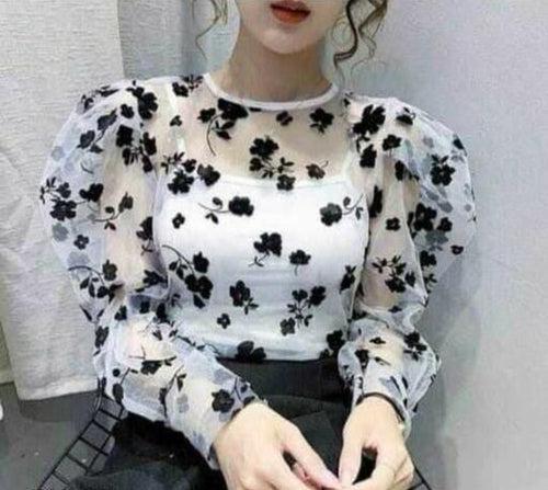 Gorgeous Women Flower Print Designer Dress