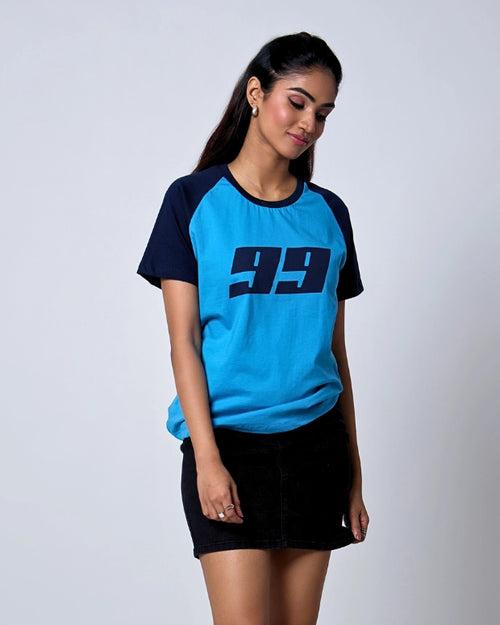 99 Raglan T-Shirt Blue