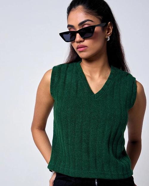 Phoebe Forrest Green Vest