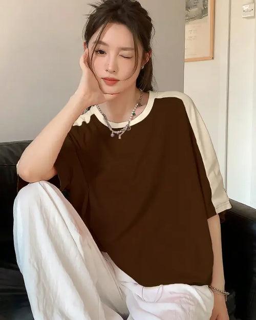 Brown Sage Oversized T-Shirt