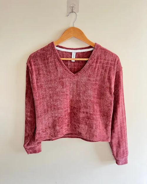 Rachel Crop Oversized Sweater