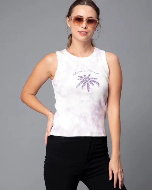 Vacation Tie Dye Tank Top