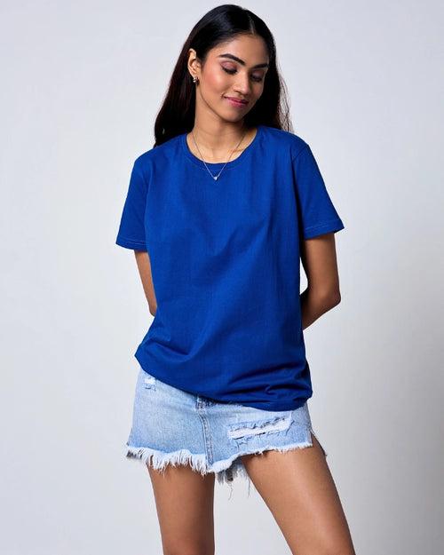 Royal Blue Plain T-Shirt