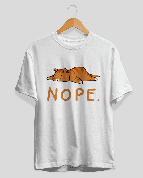 Nope Cat T-Shirt