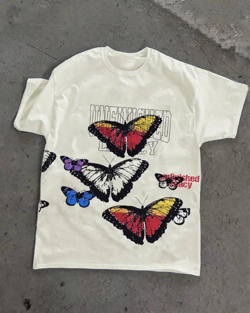 Butterfly Oversized T-Shirt