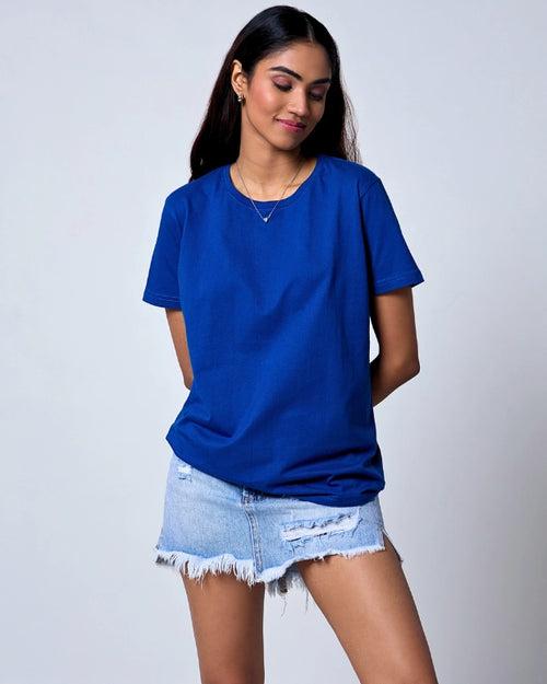 Royal Blue Plain T-Shirt