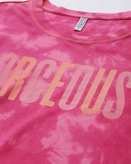 Gorgeous Pink Tie Dye T-Shirt