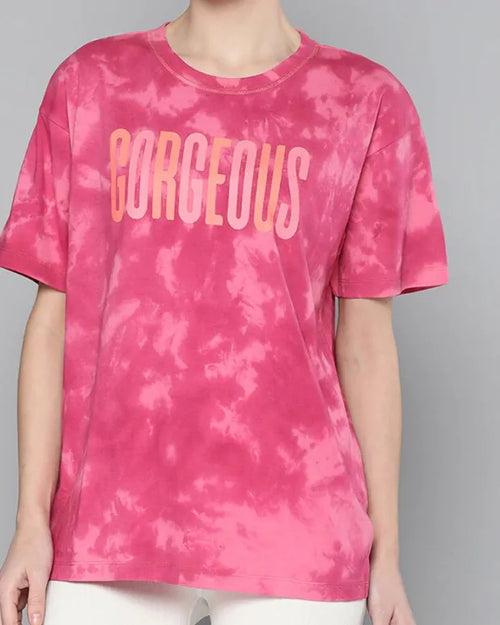 Gorgeous Pink Tie Dye T-Shirt