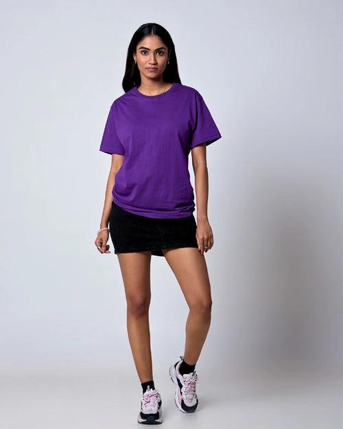 Purple Plain T-Shirt