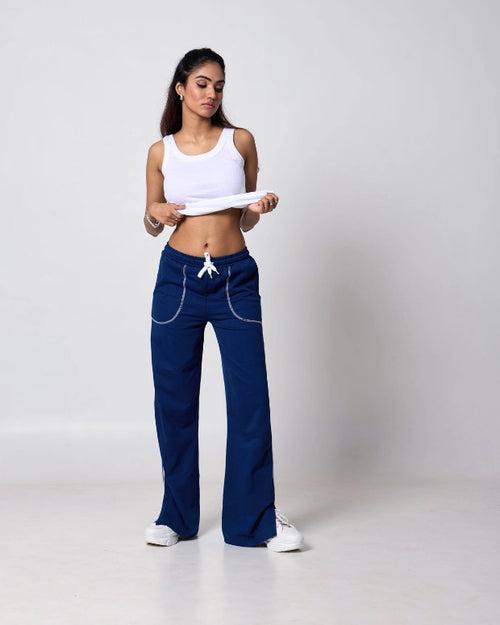 Blue Iconic Pants