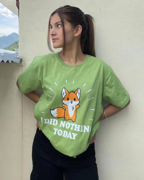 I Did Nothing Today T-Shirt