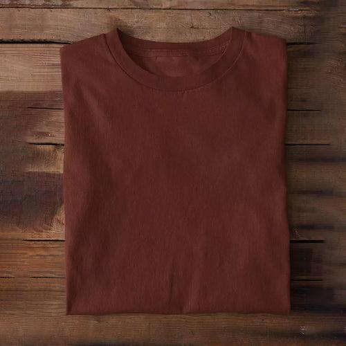 Brown Plain T-Shirt