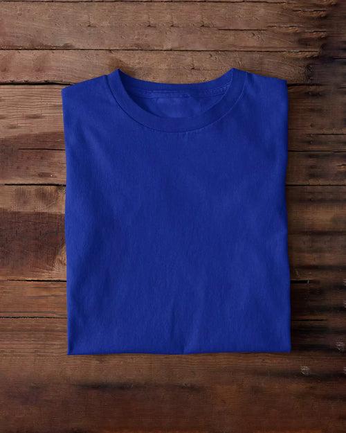 Royal Blue Plain T-Shirt