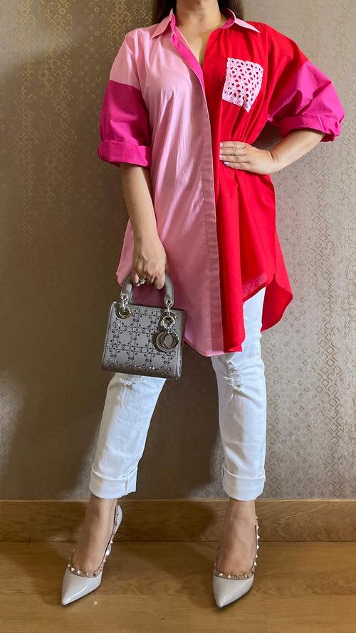 Colour Love Oversized Shirt