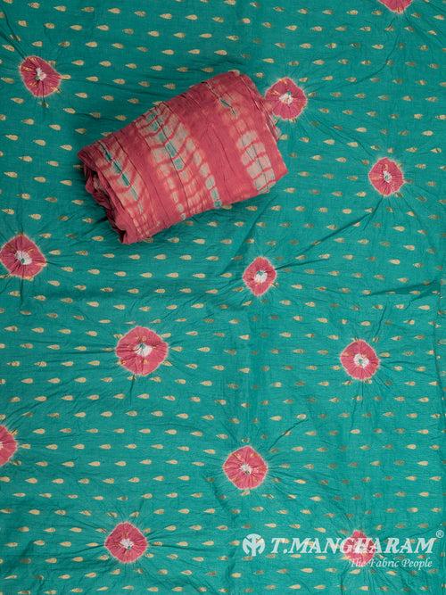 Multicolor Cotton Chudidhar Fabric Set - EF1452