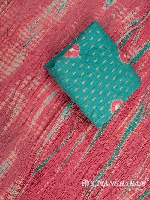 Multicolor Cotton Chudidhar Fabric Set - EF1452