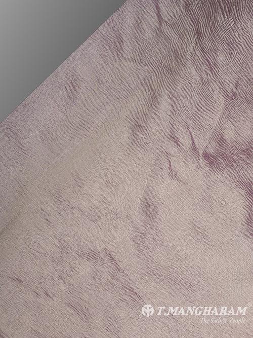 Violet Semi Banaras Fabric - EB6802