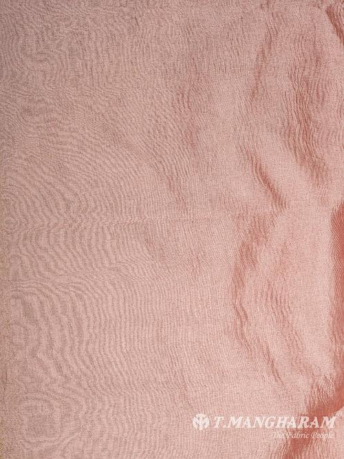 Pink Semi Banaras Fabric - EB6798