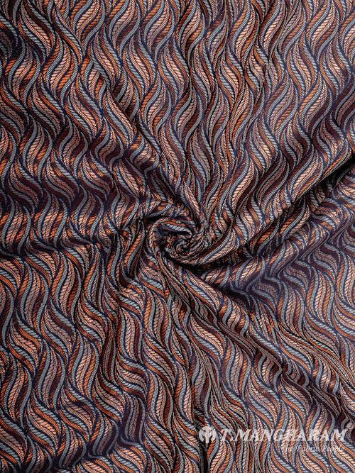 Multicolor Semi Banaras Fabric - EB6706