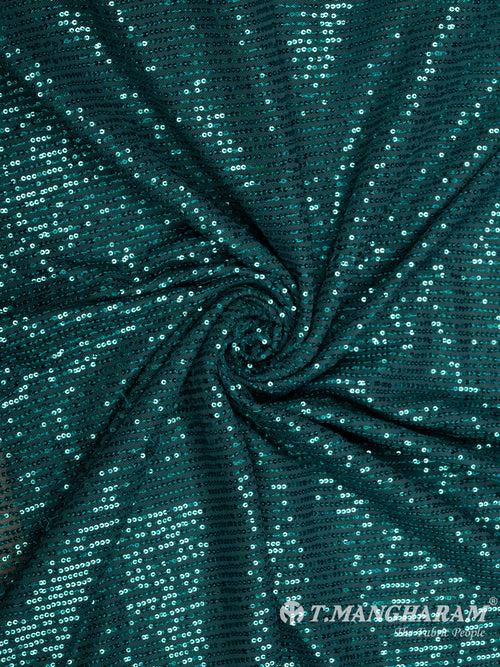 Green Fancy Net Fabric - EC8592