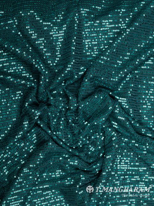 Green Fancy Net Fabric - EC8592