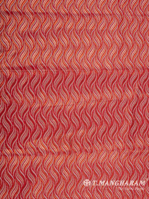 Multicolor Semi Banaras Fabric - EB6702