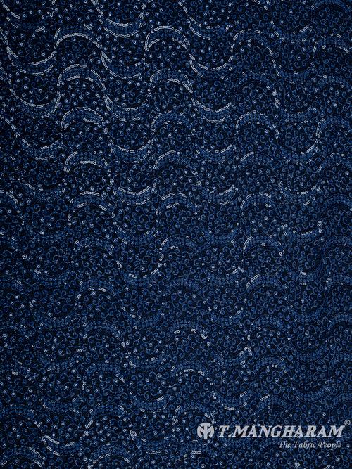 Blue Fancy Net Fabric - EA2653